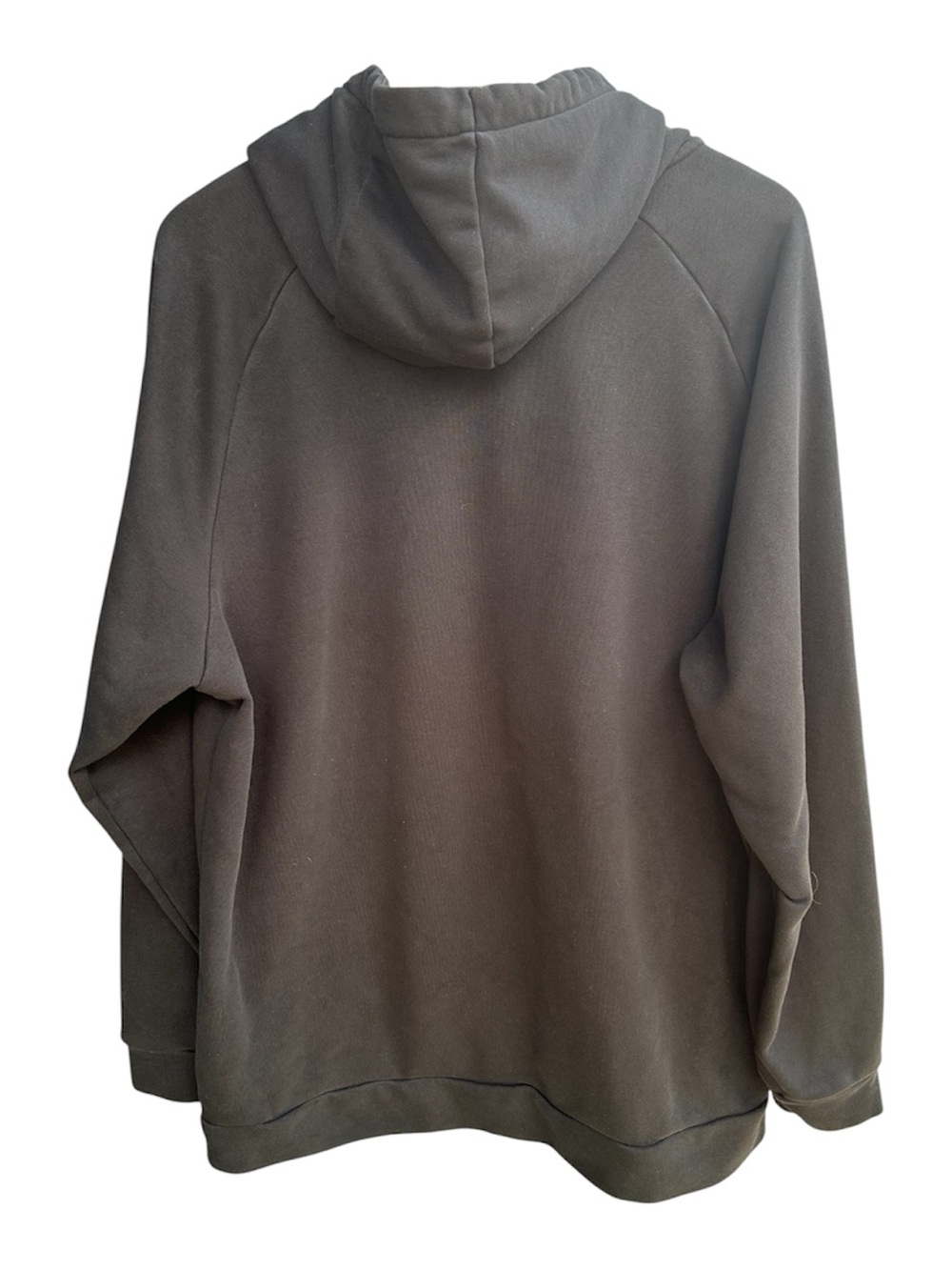 Nike Black Hoodie with White Swoosh Logo - Picture 3 of 7